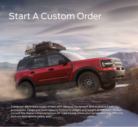 Start a custom order | McDonald Ford in Freeland MI