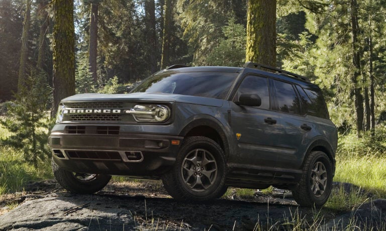 2024 Ford Bronco Sport exterior in forest