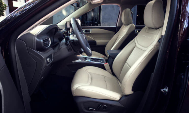 2022 Ford Explorer interior front driver
