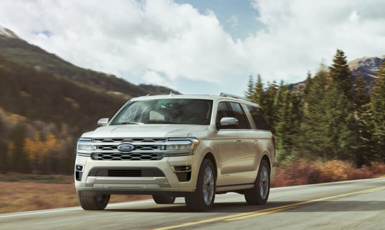 2024 Ford Expedition exterior driving on desert highway