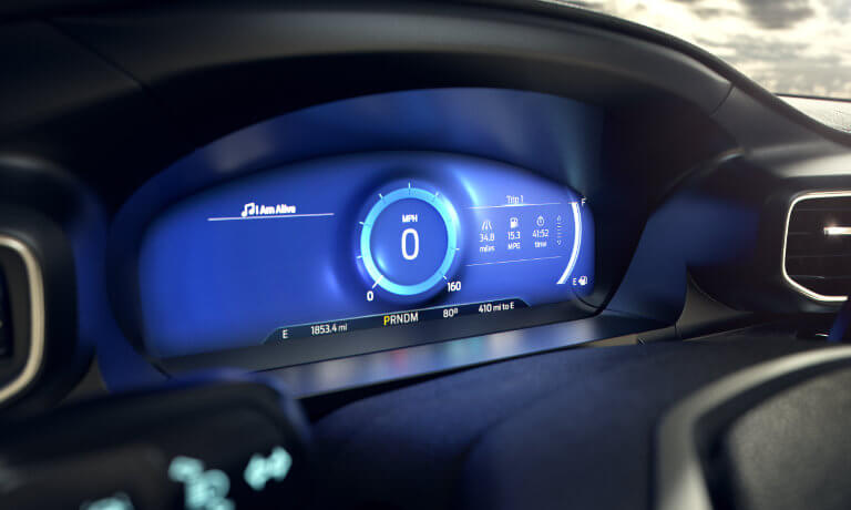 2024 Ford Explorer interior driver display